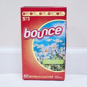 ⭐4/$15 Bounce Fabric Softener Dryer Sheets Refreshing Breeze